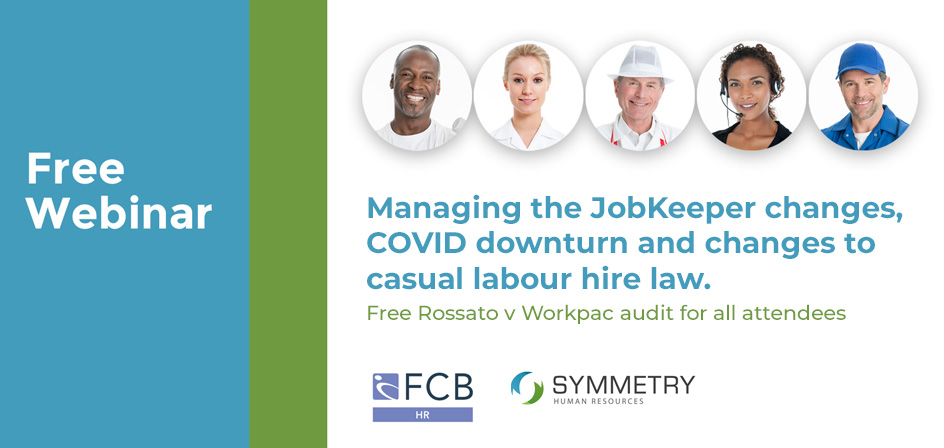 WATCH WEBINAR - How COVID, JobKeeper and Rossato are changing casual labour hire Image